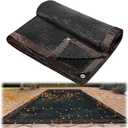 9.7lb Fine Mesh Pool Leaf Net Cover- Heavy-Duty Rectangle Leaf Netting with Reinforced Gromments, 39x23ft Pool Cover Screen for 36x18ft Inground or Above Ground Pools Catching Leaves Debris