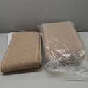 RIOLAND Carpet Stair Treads for Wooden Steps Indoor 9" x 36" Non Slip Stair Treads for Wood Stair with Reusable Adhesive, 15 Pack Peel and Stick Stair Runner for Kids Elders and Dogs, Diamond Beige