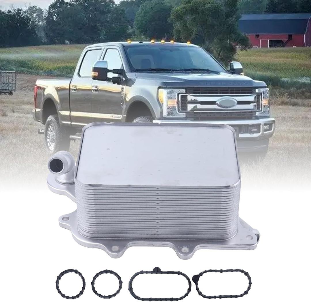 904-381 Engine Oil Cooler Compatible With 2011-2019 FORD F250 F350 F450 F550 F650 F750 6.7L Replace #904381