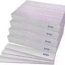80/80 Grit Nail Files (100 Pcs), Coarse Emery Boards for Acrylic Nails and Gel Nails, Nail File Double Sided 80 Grits Emory Professional Nail Filers Pack