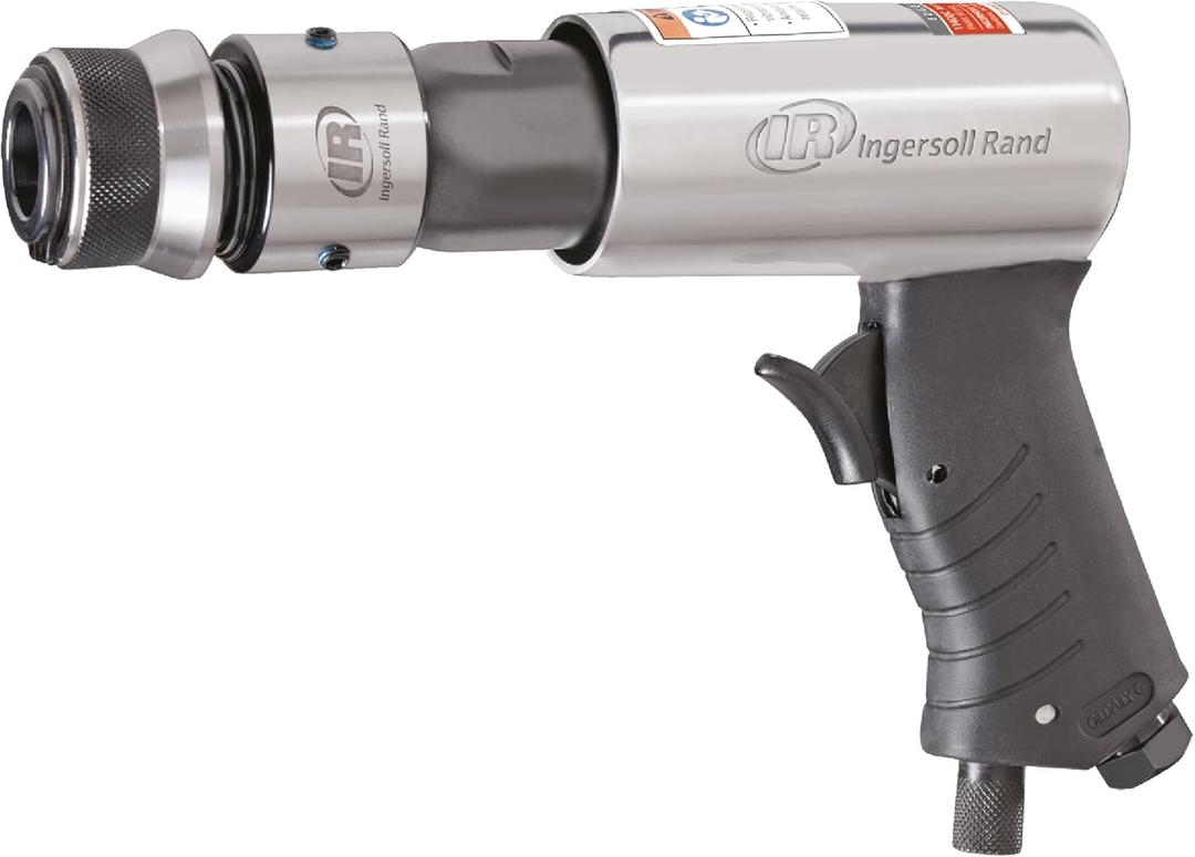 Ingersoll Rand 114GQC Quick Change Air Hammer 3-Piece Chisel Set, 3500 BPM, 2-5/8" Stroke, .401 Shank