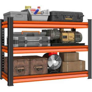 Storage Garage Shelving Units: 39.3" W x 17.7" D x 36" H, 3T-RD-39.3"Wx17.7"D