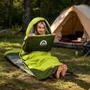 SWTMERRY Sleeping Bag 3 Seasons (Summer, Spring, Fall) Warm & Cool Weather - Lightweight,Waterproof Indoor & Outdoor Use for Kids, Teens & Adults for Hiking and Camping