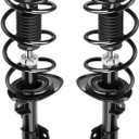 Front Complete Struts & Coil Spring Assembly Compatible for Nissan for Rogue 2012-2013 for Nissan for Rogue Select 2014-2015 2.5L AWD, Set of 2 Shocks & Struts Replace 272898 272609