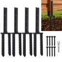 AXWHYS 4 Pack 30" Fence Post Repair Kit for Fix Fence Post