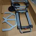 RJTEK Upgraded Version Stair Climber Hand Truck and Dolly, 220 Lb Capacity Stair Climbing cart Heavy-Duty Trolley Cart Heavy-Duty Luggage cart Stair Dolly Lightweight with Telescoping Handle