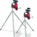 Heater Sports Junior Baseball Pitching Machine, Portable, and Adjustable with Variable Speed and Angle, Perfect for Kids' Batting Practice, Skill Development, and Backyard Training