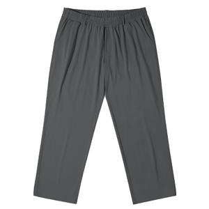 LETAOTAO Mens Big and Tall Full Elastic Waist Pants Stretch Slacks with Zipper Fly and Pockets XL