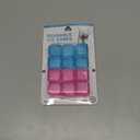 Chill Ice: Plastic Ice Cubes 12 ct. (6 Blue + 6 Pink)