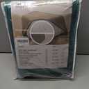 Waterproof Blanket for Bed King Size, Leak Proof Dog Couch Blankets Reversible, Pet Throw Sofa Furniture Protector Machine Washable-82 x108,Green+Cream