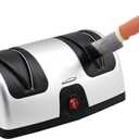 Brentwood TS-1001 2-Stage Electric Knife Sharpener, 9.80in. x 7.20in. x 4.80in.