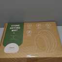 NIUM Stone Drying Mat for Kitchen Counter & Bamboo Rack - 16x12 - Diatomaceous Earth Dish drying mat Ultra Absorbent & Fast Drying - EcoFriendly with Non-Slip Pads & Anti-Moisture Design