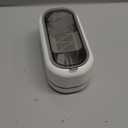 Ultrasonic Jewelry Cleaner, 48KHz Ultrasonic Cleaner Machine for Jewelry, Eyeglasses, Rings, Watch Strap, Dentures-Dual Cleaning Modes, 304 Stainless Steel Tank (White)