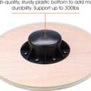 Yes4All Versatile Wooden Wobble Balance Board, Balance Trainer for Mobility Training, Standing Desk, Core Training, Exercise Balance Stability Trainer