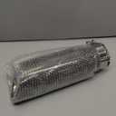 A-KARCK Exhaust Tips Black Chrome 3" Inlet, Muffler Tip with Never Fading and Peeling Coating, 3" Inlet to 4" Outlet 12" Long