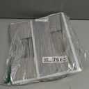 Hanging Diaper Organizer for Changing Table,Cribs,Car,Playard or Wall & Nursery Organization-Durable 2-Tier Diaper Organizer with Mesh Pockets and Viewable Design, Won't Deform, Light Gray