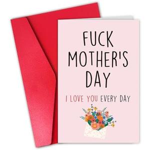 CSMOSJgreetings Funny Mother's Day Card 370, Pack of 3