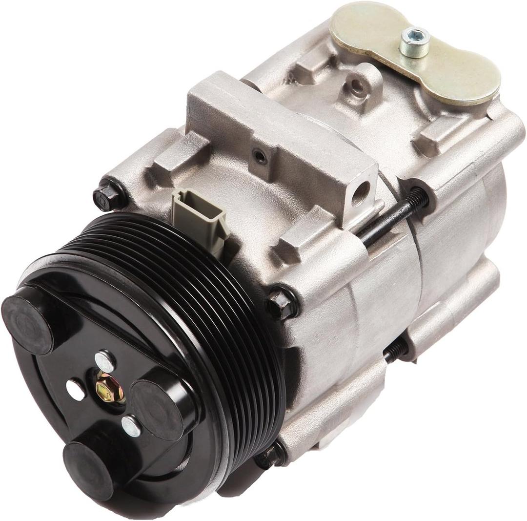 SCITOO AC Compressor 1997-2007 for Ford for F-150 for F-250 for F-350 for F-450 for F-550 for F53 4.6L 5.4L 6.0L AC Compressor 6.8L 4L3Z19703AB 4L3Z19703AC