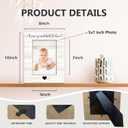 Beliran New Grandparent Gifts Picture Frame 5x7, First Time Grandparent Gifts Photo Frame, Grandparents Baby Announcement, A New Grandchild to Love Wooden Picture Photo Frames for Desk Home Room Decor