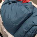 Amazon Basics Soft King Size Comforter Set, All-Season Down-Alternative 3-Piece Bedding Set, Pinch Pleat Design with Piped Edges, Dark Teal