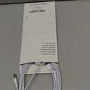 3 Pack Apple MFi Certified Charger Cable 6ft, Lightning to USB Cable Cord 6 Foot, 2.4A Fast Charging,Apple Phone Long Chargers for iPhone 13/12/11/11Pro/11Max/ X/XS/XR/XS Max/8/7/6 (White)