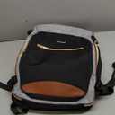 LOVEVOOK 40L Travel Backpack for Women & Men, Airline Approved Carry On Luggage with 3 Packing Cubes, TSA Overnight Bags, Waterproof Personal Item Bag, Weekender Essentials Backpacks fits 17" Laptop (Black-grey-brown)