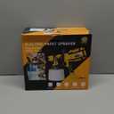 Paint Sprayer for House Painting, Paint Sprayer with Easy to Clean Design, 6 Brass Nozzles & LED Light, Easy to Clean for House, Fence, Garden, Furniture