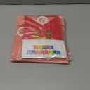 3 x Colorful Happy Birthday Banner with 12pcs Pennant Banner Flags, Rainbow Happy Birthday Sign with Shiny Gold Letters, Party Decorations for Boys Girls, DIY Party Supplies (Multi-color)