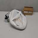 48" Flexible Radiator Hose Stainless Steel Engine Cooling Water Hose Kit Universal Water Hoses Adapter with Chrome Cap Clamp (Silver)