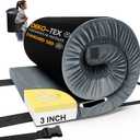 Memory Foam Camping Mattress Pad, Sleeping Mat, Portable Roll Up Mattress for Adults, Camping Bed Pads for Sleepover, Car Bed with Travel Bag