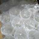 Turbo Bee 2000 Pack 12oz Plastic Cups,Clear Drinking CupsDisposable Party Cups Bulk,Hot and Cold Drink Container for Water, Juice, Soda,Coffee