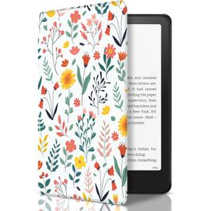 CoBak Case for Kindle Paperwhite 12th Gen 2024 (7") & Colorsoft Signature Edition - All New PU Leather Cover with Auto Sleep Wake Feature for Paperwhite Signature 2024 Released