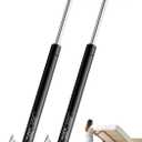 HUOPO 13 inch Gas Struts for Heavy Lid, 45lb/200N Lift Support Strut for RV Bed, Boat Hatch, Cabinet Door, Tool Box, Outdoor Window, Heavy Duty Shocks Spring with Mounting Brackets, 2 Pcs