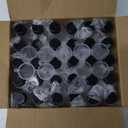 30 Pack 1.7oz Mini Liquor Bottles with Black Cap,Plastic Alcohol Bottles with 10 Funnels,Airtight Plastic Spirit Bottle for Weddings,Party Supplies
