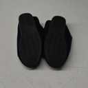 HomeTop Men's Corduroy Slippers Comfy Adjustable Hook and Loop Memory Foam Wide Indoor House Shoes for Diabetic Swollen Feet 11