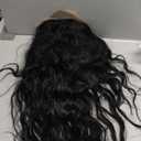 Deep Wave Lace Front Wigs 13x4 Body Wave Lace Front Wigs for Women Synthetic HD Lace Front Wig Pre Plucked Natural Hairline Glueless Frontal Wigs for Women