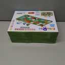 Logic Road Builder Games Toys: STEM Toys for 4 Year Old Kids, Montessori Board Game Brain Teaser Puzzles Preschool Learning Activities Educational Toy for Toddler Ages 3 5 6 7 8-12 Gifts(Green 32PCS)