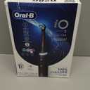 Oral-B Rechargeable Electric Toothbrush, iO5 Limited Deep Clean & Whiten, 5 Cleaning Modes, Visual Pressure Sensor to Protect Gums, Travel Case, 3 Brush Heads, Black