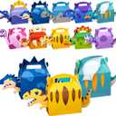 DMIGHT Dinosaur Party Favor Boxes Theme Birthday Goodie Boxes Candy Gift Bags Barnyard Candy Treat Boxes for Kids Baby Shower Birthday Party Supplies