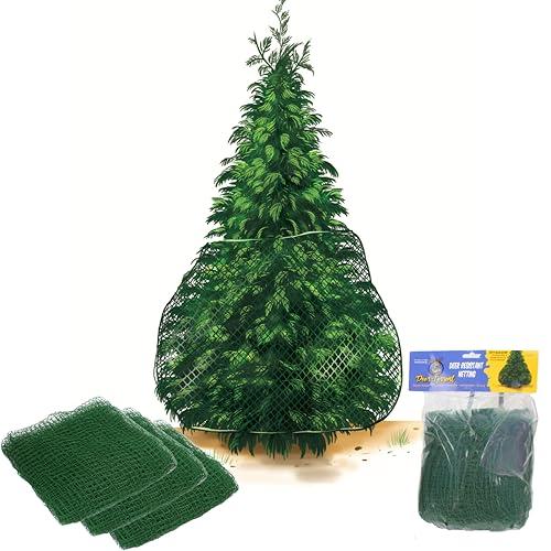 Deer-Terrent Deer Fencing – 3 Pack Heavy Duty Bird Netting, Chicken Coop, Fruit Trees, Plants, Plastic Fence, Bird Screen, Outdoor Cover, Garden Protection, Net Material, Plant Barrier