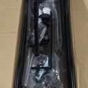 Cable Management, 25'' Cable Management Under Desk No Drill, Metal Cord Organizer with Clamp for Standing Desk, Cable Organizer for Home Office, Black (25'' (1 Pack))