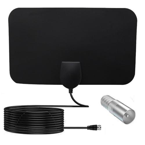 TV Antennas, HD Digital Antenna for Smart TV Indoor, 360°Signal Reception-Digital tv Antenna Indoor for Local Channels-Support 4K 1080p for All Type of HDTV Digital TV's