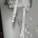 Over The Door Backpack Hanger, Backpack Holder for Closet, 2 Tiered Metal Storage Rack Backpacks Hooks, Heavy Duty Hook Storage Organizer for Schoolbag, Bag, Easy Installation(White,1)