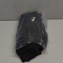 Tomkas Small Dog Sling Carrier - Adjustable Strap & Zip Pocket - Suitable for Puppies (Black)