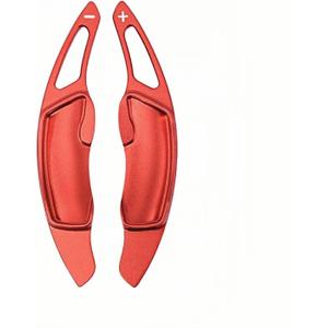 2 PCS Steering Wheel Paddle Shift for Subaru Forester 2015-2017, Shift Paddles Shifters Durable Car Paddle Shifter Extension Accessories,Red (normal)