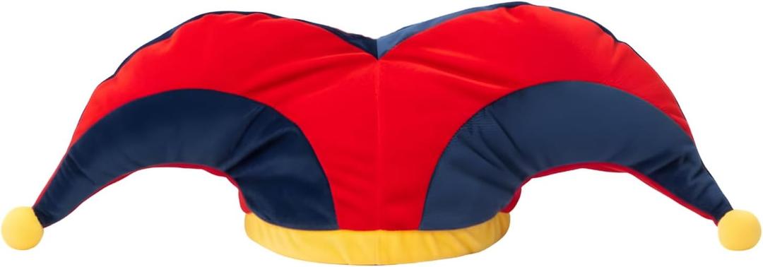 Mens Jester Costume Hat - Adult Women's Teens Circus Cosplay Accessories Christmas Halloween Hats