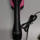 REVLON One-Step Volumizer Hair Dryer and Styler | Less Frizz, More Shine, and Less Heat Damage for Fast and Easy Salon-Style Blowouts, for All Hair Types and Lengths (Black) (1.0 VOLUMIZER)