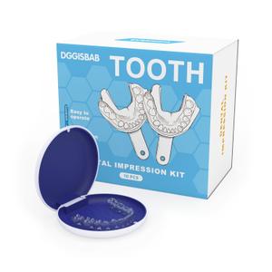 Custom Clear Retainers for Teeth, Upper & Lower Set Transparent, Comfortable, BPA-Free, Durable, Includes Portable Case for Daily or Overnight Wear (Single Retainer)
