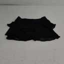 Women's Ruffle Hem Bow Knot High Waist Flowy Beach Mini Skirts, L
