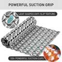 Bath Tub and Shower Mat Non Slip Bathtub Safety Mat with Powerful Suction Cups and Drain Holes, 27 x 16 Inch Soft Bathtub Mat Non Slip Bath Mat for Tub, Machine Washable, Easy to Clean, Dark Grey